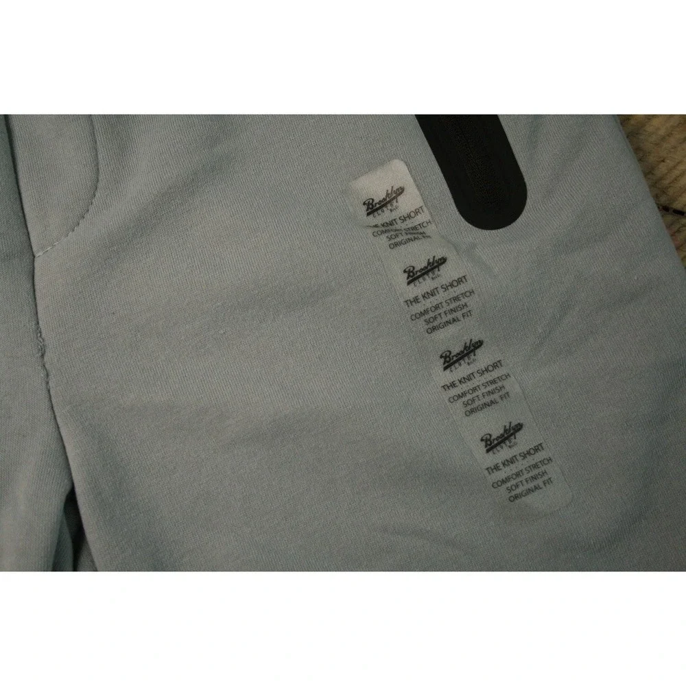 Brooklyn Cloth Knit Shorts Boys L 14/16 Gray NEW BSY8172F‎ Tech Zip Pockets